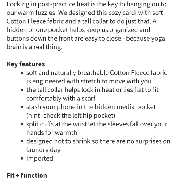 Lululemon coat - Picture 4 of 7